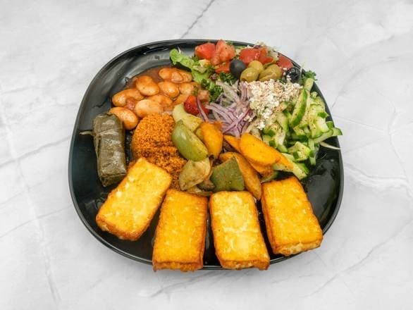 Halloumi Gemüse-Teller